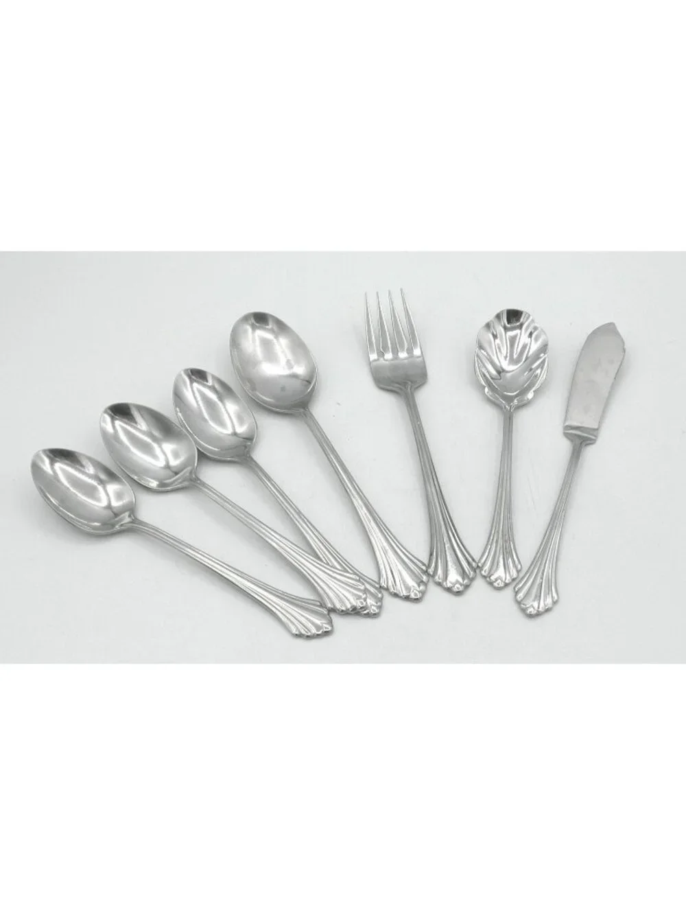 Bancroft Stainless by Oneida Mixed Lot of 7 Pieces Pattern Code: OHSBAN